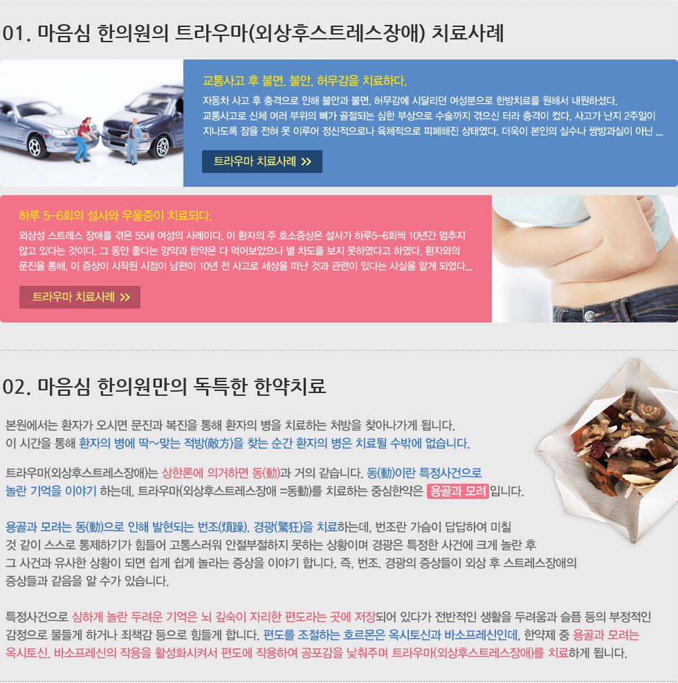 트라우마 치료사례